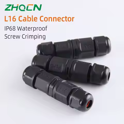 L16 Outdoor LED Lighting IP68 Waterproof Tools electric Connector Suitable For Underground And Outdo