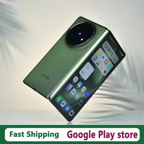 DHL Fast Delivery Vivo X Fold 5 Cell Phone 8.03" Folded Wireless Charge 6000mAh Battery 50.0MP Camer