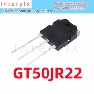 2Pcs/Lot 50JR22 GT50JR22 Welding Machine High Power IGBT Pipe Induction Cooker Triode 50A 600V