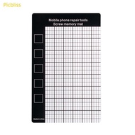 Repair Mat Magnetic Screw Mat Memory Pad for Repair tool Screw 9x14.5cm