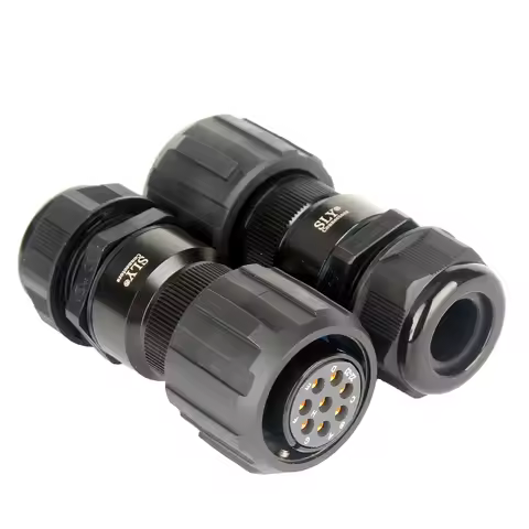 Speaker Professional Audio Waterproof 8 Pin Connector Socket Plug Socapex