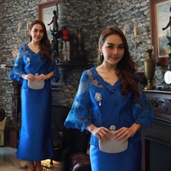 GBK งานเซ็ท เสื้อลูกไม้+กระโปรงหางปลา มี6สี รหัส C1001