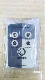 รีโมทใช้สำหรับพัดลมมิตซูบิชิ Remote for MITSUBISHI FAN