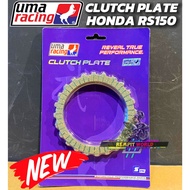 UMA RACING CLUTCH PLATE HONDA RS150 V1V2 UMA RACING 100%ORIGINAL UMA RACING CLUTCH PLATE RS150 UMA