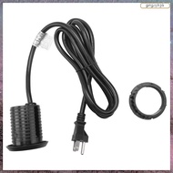 [L E U R] Desktop Power Grommet,2 Inch, Desk Hole Recessed Power Outlet, USB C PD 20W Fast Charging 