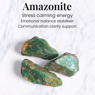 Amazonite Raw Stone | 天河石 | Calm • Communication • Balance | Reiki Infused | SG Instock