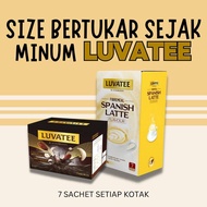 Luvatee Detox Drink - Spanish Latte Dark Chocolate Honey Lemon Meal Replacement