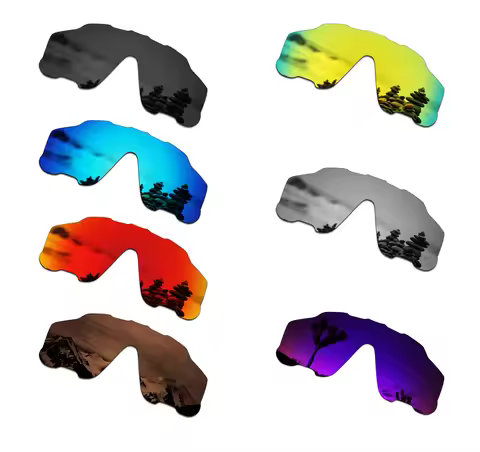 SmartVLT Polarized Replacement UV400 Lenses for Oakley Jawbreaker OO9290 31mm / Jawbreaker Asian Fit