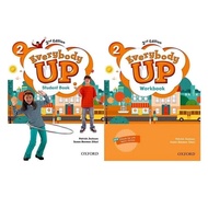 Sách - (Bộ 2 cuốn) Everybody Up 2- Bản 2nd Edition - Tặng file nghe