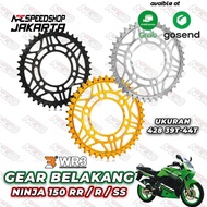 KAWASAKI Rear Gear 428 Wr3 Ninja 150 Krr Rr KR R Ss