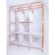 Bui An Wooden Cabinet Frame with Plastic Cover, size 170 x 170 x 45 cm