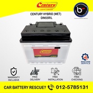 [ Installation Provided ] DIN55R | DIN55L | DIN55 | LN2 ] Century Hybrid WET | Car Battery Bateri Ke