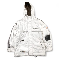 Ellesse Ski Jacket White Authentic Original Vintage