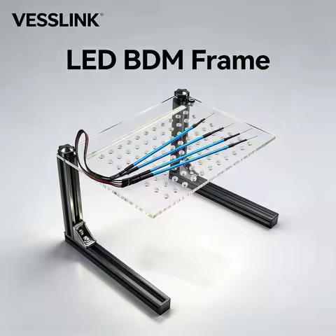 LED BDM Frame 2in1 Testing For BDM100 Fgt-e-ch Chip Tunning With BDM Frame Adapter K-TAG Master CMD 