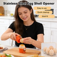 Egg Separator Handheld Egg Cube Hard Boiled Egg Opener Peeler Eggshell Breaker