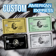 Skin ATM Theme CUSTOM AMEX SERIES | Decorative ATM Card Sticker, Apartment Card - Waterproof - Quali