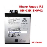 Sharp R2 battery Sharp Aquos R2 battery Sharp Aquos R2 SH-03K SHV42 UBATiA286AFN2 3130mAh 3130 mah b