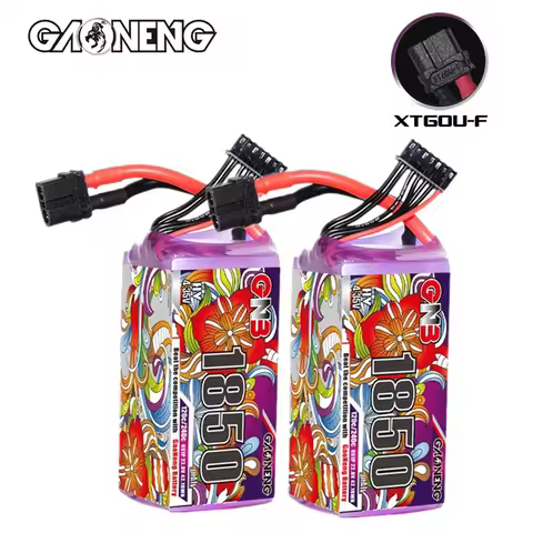 RC FPV Drone Battery GNB 6S 22.8V 1850mAh Lipo Battery For RC FPV Racing Drone Helicopter Quadcopter