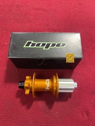 Hope Pro 4 Rear Hub 148 Boost 32H J-Bend Orange MTB Hub Shimano HG MS XD for Option