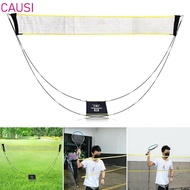 CAUSI Foldable Badminton  Durable Professional Entertainment Standard Training Stand Rack