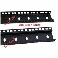 2PCS 4U Rail Rack Flight Case Tour Case Accessories