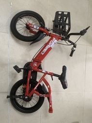 FOREVER 兒童摺疊單車 14吋 附輔助輪