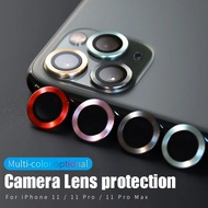 iPh12 12Pro Max 12 Mini 11 11pro 11pro max Metal  Camera Lens Metal Camera Lens Screen Protector Covers Phone Camera