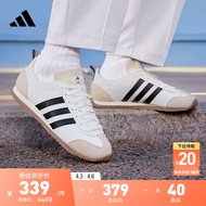 adidas「冰淇淋T头鞋」VS JOG 2.0复古运动鞋男女阿迪达斯轻运动 白色/黑色/奇妙白 41