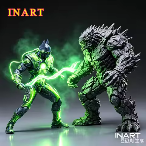 New INART Action BATMAN THE DAWNBREAKER Figures Dark Nights: Metal The Devastator 1/12 Anime Figurin
