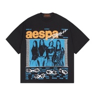 Aespa "DRAMA" KKONTENER TSHIRT BLACK tshirt S-5XL