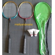Badminton Racket 2pcs Racket+2kok+1 Okay Bag