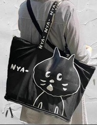 NYA 驚訝貓 可摺疊 tote bag