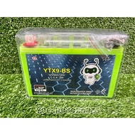 YTX9-BS FOR KTM 390 DUKE / CBR 250 / GSF400 / NINJA 250 / SKYLINE 200 / SYM VTS 200  MOTORCYCLE GEL 