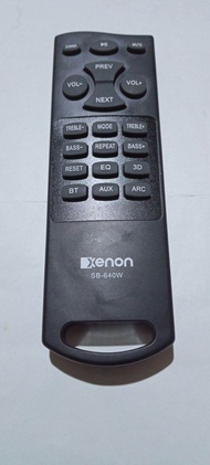 XENON SOUNDBAR REMOTE CONTROL..SB-640W