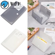 WON A6 File Folder Plastic Fashion File  12 Pockets