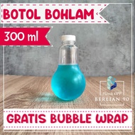 300 ml Thick Plastic Bulb Bottle 300 ml Lamp Bottle