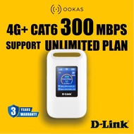 D-Link DWR-933M 4G+ CAT6 / DWR-930M 4G CAT4 Mobile WiFi Hotspot | Unlimited Plan Ready | MOD Modem S