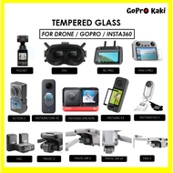 Tempered Glass Screen Protector GoPro Hero 9/10/11/ Insta360 ONE X2/ GO 2/ ONE R/RS Twin / Drone Mav