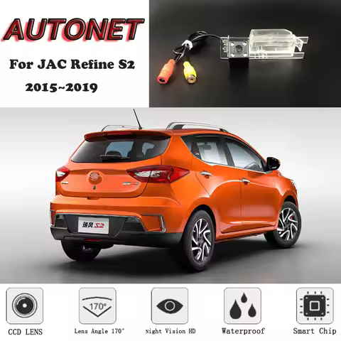 AUTONET Backup Rear View camera For JAC Refine S2 2015 2016 2017 2018 2019 Night Vision parking came