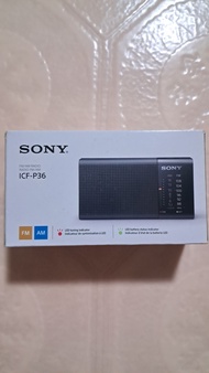 วิทยุ Sony ICF-P36 FM/AM RADIO