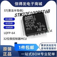 Original Genuine STM32F100R8T6B 32F100R8T6B LQFP-64 32-Bit Microcontroller MCU