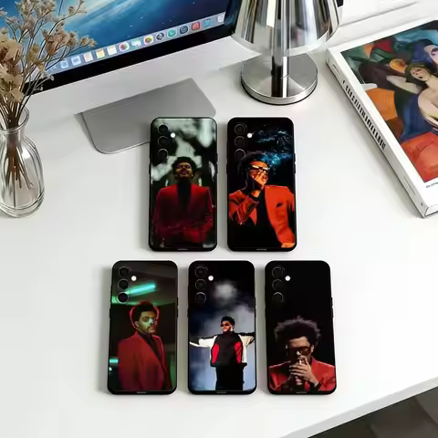 The Weeknd Phone Case Soft black For Samsung Galaxy A73,A72,A71,A70,A53,A52,A51