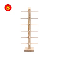 【Ready Stock】Rak Kacamata Hitam Kaca Mata Kayu Display Penyimpanan Display Stand Tempat Pajangan Kac