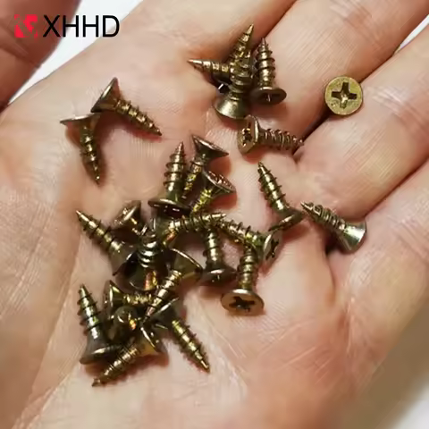 M3M3.5M4m5M6 Zinc Cross Recessed Countersunk Fiberboard Chipboard Screw Coated Flat Head Self Tappin