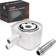 Engine Oil Cooler Compatible With Ford E-150 E-250 E-350 Econoline 1997-2002 5.4L V8 6.8L V10 Engine