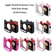 Apple Watch Protective Case with Hello Kitty Design for Apple Watch Series 6/5/4/3/2/1/SE 38mm 40mm 42mm 44mm