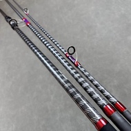 Original Original Seehoo 3 Piece 15ft 4.5m Carbon Long Cast Shore Rod Beachcasting Rod Spinning Sea 