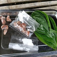 betel nut set for eating only.Sirih pinang kapur set.Ready stock僅供食用的檳榔套裝