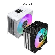 VALKYRIE AL125 CPU air cooler 5pcs heat sink 1.54inch LCD for LGA1700/1200/115x/AM5/AM4