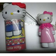 日本Hello Kitty凱蒂貓幼童手指擺飾收納盒（贈右kitty吊掛電風扇）